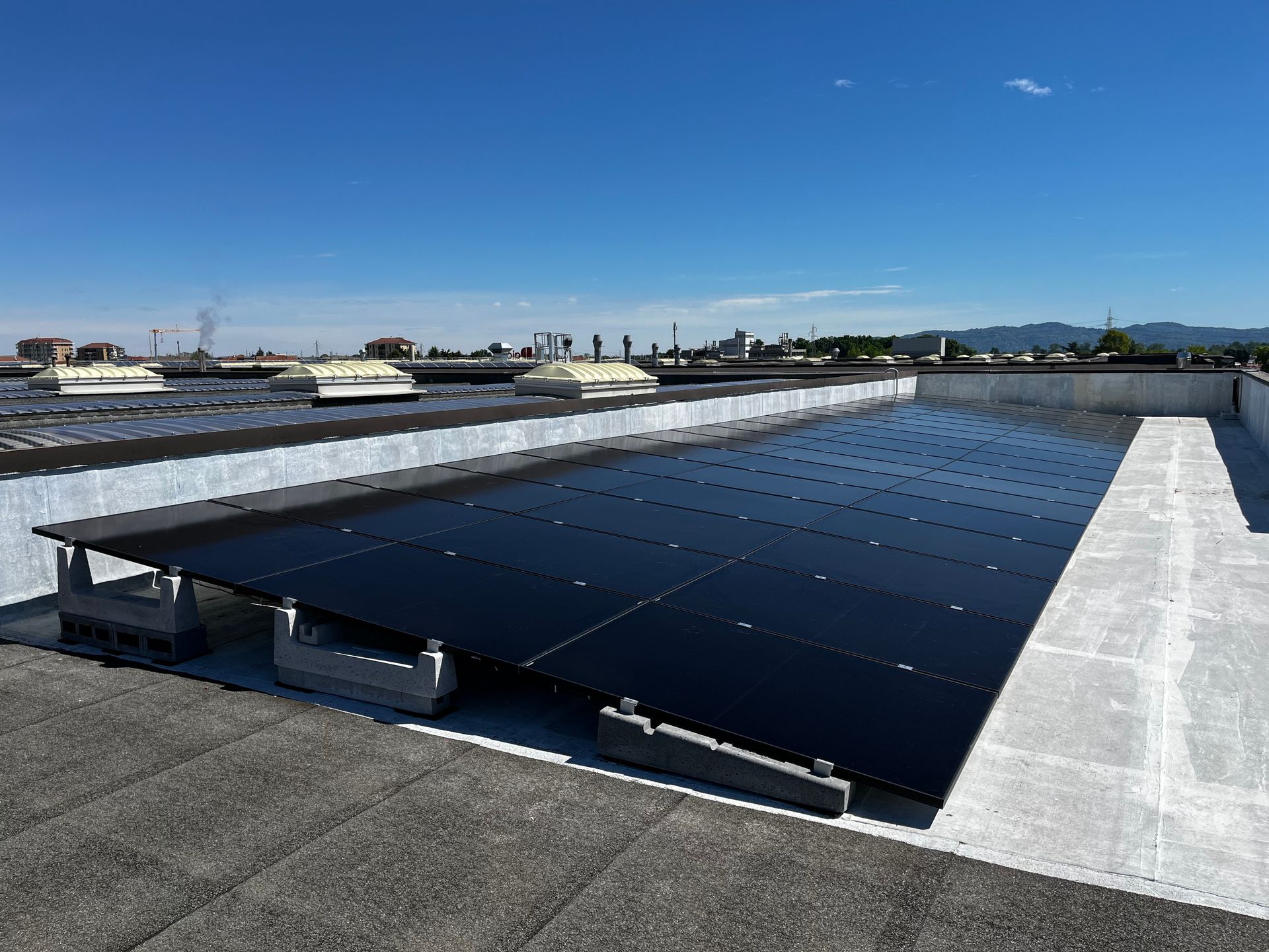 Impianto fotovoltaico industriale